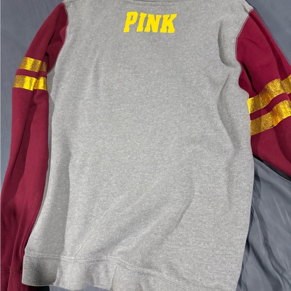 ASU Maroon & Gray Glitter Logo Sweatshirt and Joggers Set - Picture 9 of 10
